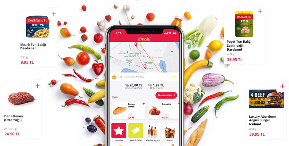 Cepbasket Mobile App